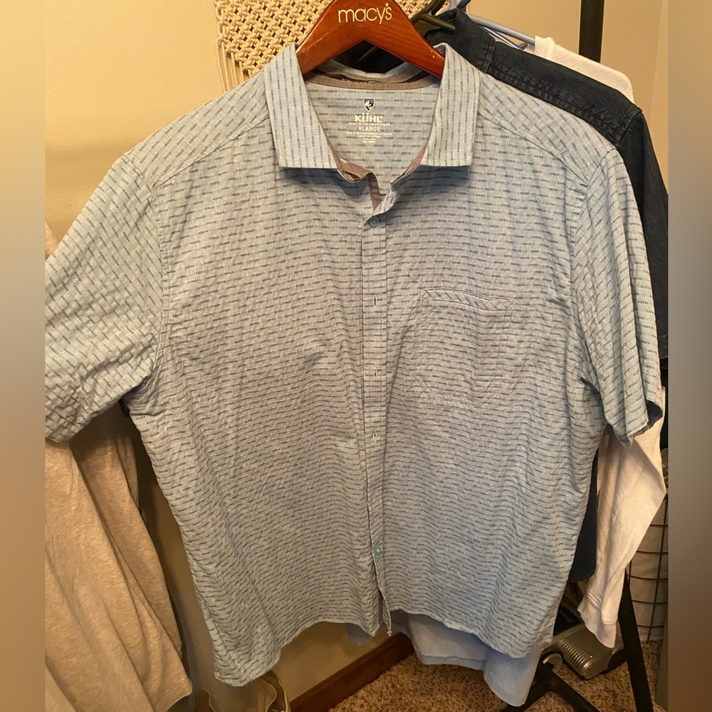 Kuhl Button Down Tee Shirt